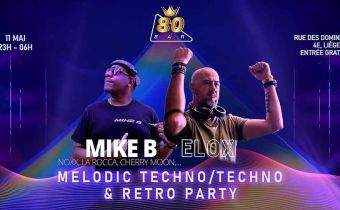 Mike B et Elox Bar 80